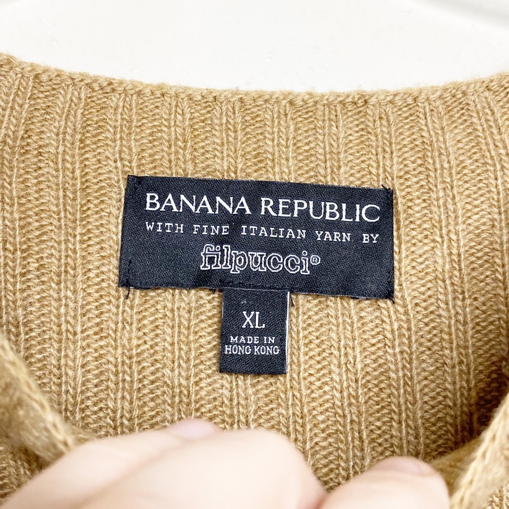 Banana Republic Flipucci Tan Sweater